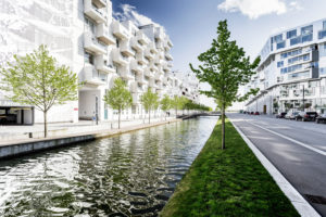 Modern Architecture, ÿrestad, Copenhagen, Denmark Modern Architecture, ÿrestad, Copenhagen, Denmark